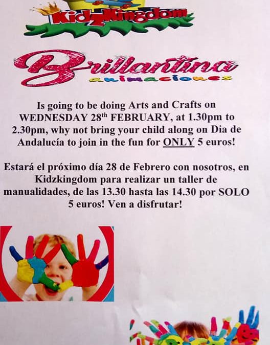 TALLER DE MANUALIDADES