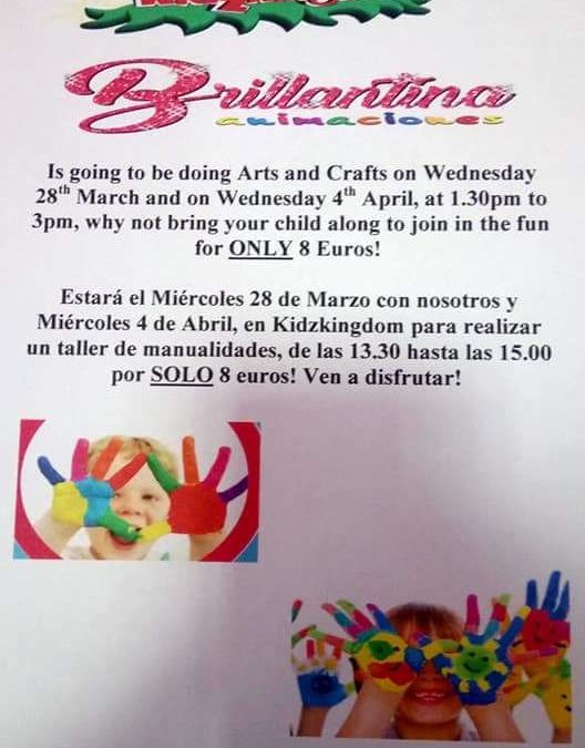 Brillantina estará el 28 de Marzo y 4 de Abril en Kindkingdom